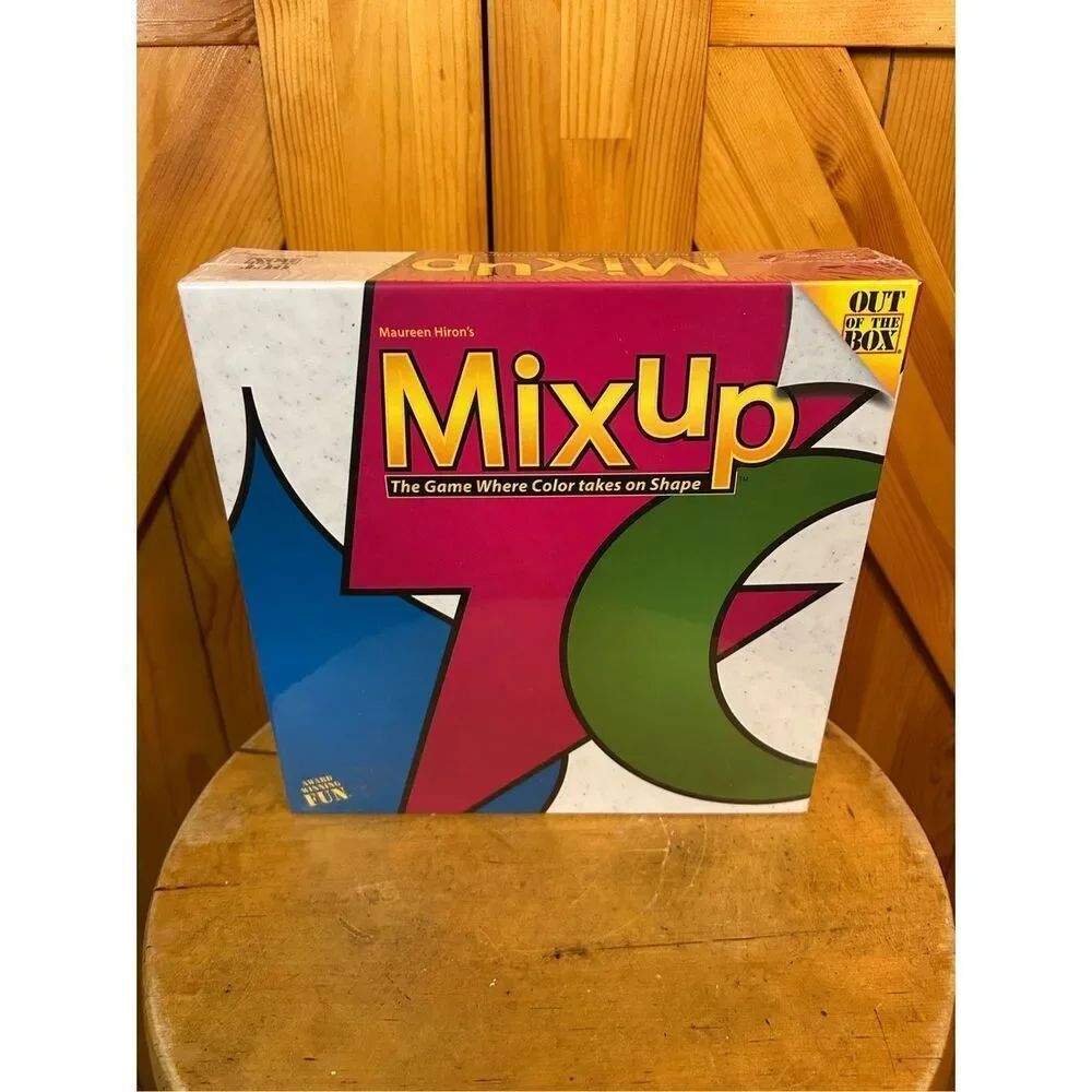 Mix Up Game Out of the Box Connect 4 Tiles in a Row Strategy for 2 Players 8+ Se